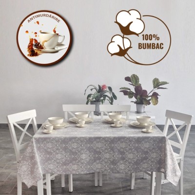 Fata de masa antimurdarire 100% bumbac zora