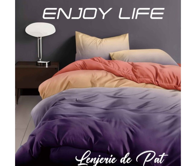 Lenjerie de pat finet ,,enjoy life valeriana