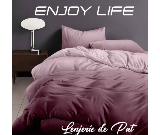 Lenjerie de pat finet ,,enjoy life marcela