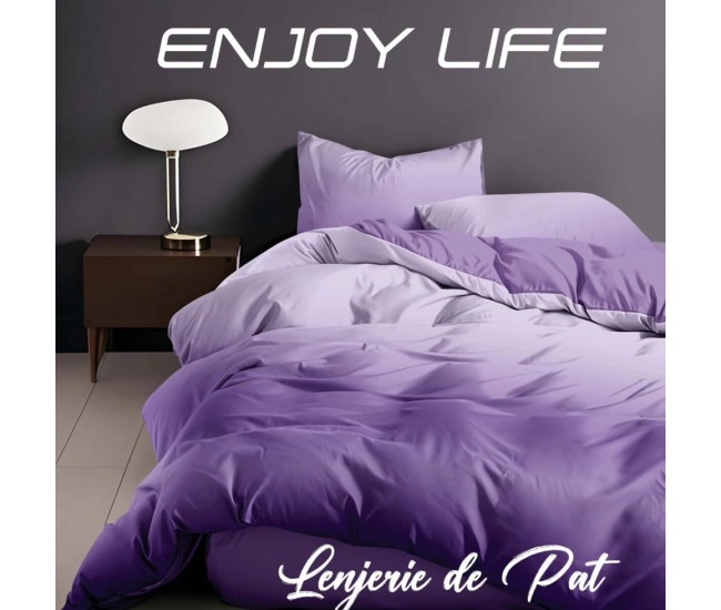 Lenjerie de pat finet ,,enjoy life troia
