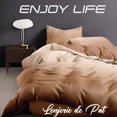 Lenjerie de pat finet ,,enjoy life safron