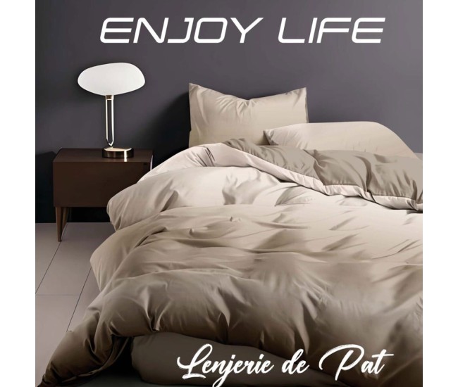 Lenjerie de pat finet ,,enjoy life paloma