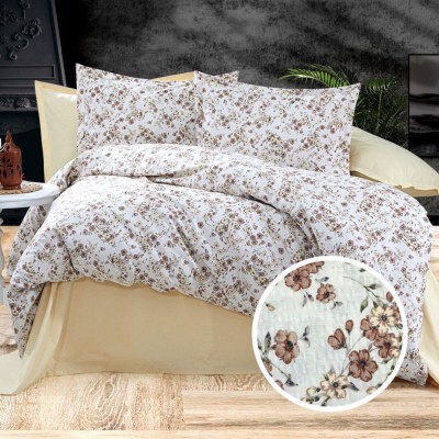  lenjerie de pat creponata 100% bumbac (crep42) cu husa