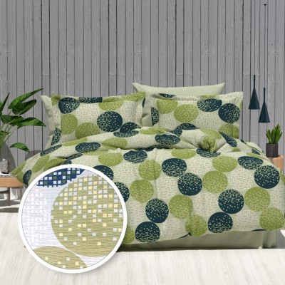  lenjerie de pat creponata 100% bumbac (crep49) cu husa