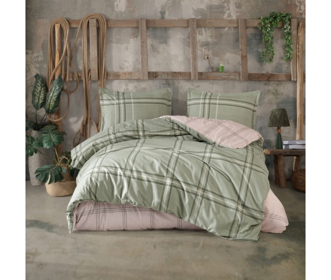 Lenjerie de pat ranforce clasy king size (capella v1)