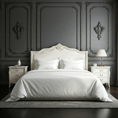 Lenjerie pat percalle 100% bumbac - king size horeca line
