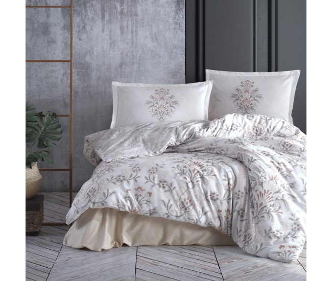 Lenjerie de pat ranforce clasy king size (liya v2)