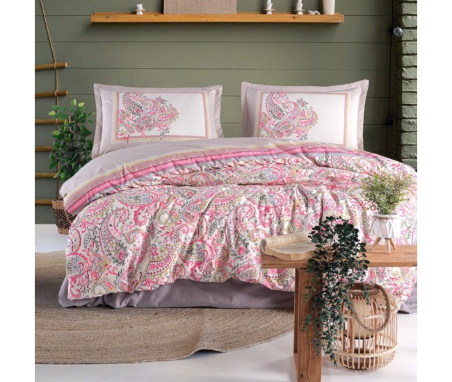 Lenjerie de pat ranforce clasy king size (luga)