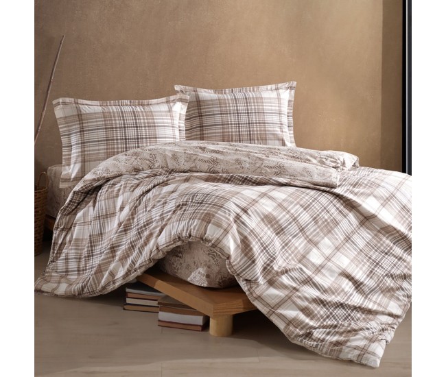  lenjerie de pat ranforce clasy king size (ravel)