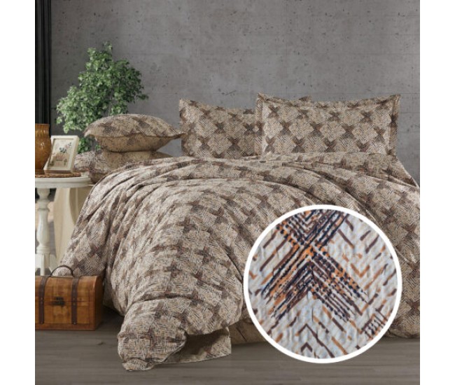 Lenjerie de pat creponata 100% bumbac (crep22) cu husa Lenjerie de pat creponata 100% bumbac (crep22) cu husa