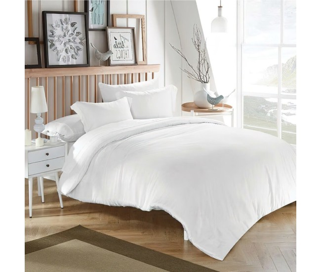 Lenjerie pat ranforce 100% bumbac - o persoana horeca line