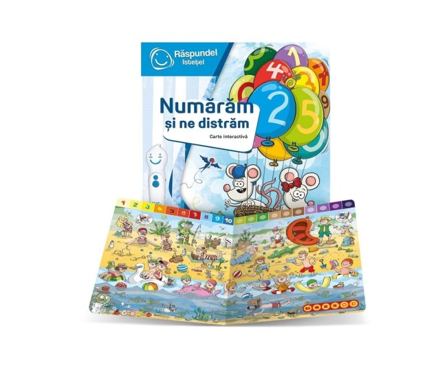 Raspundel Istetel, Carte - Numaram Si Ne Distram, ALBI - BLACKFIRE Raspundel Istetel, Carte - Numaram Si Ne Distram, ALBI - BLACKFIRE