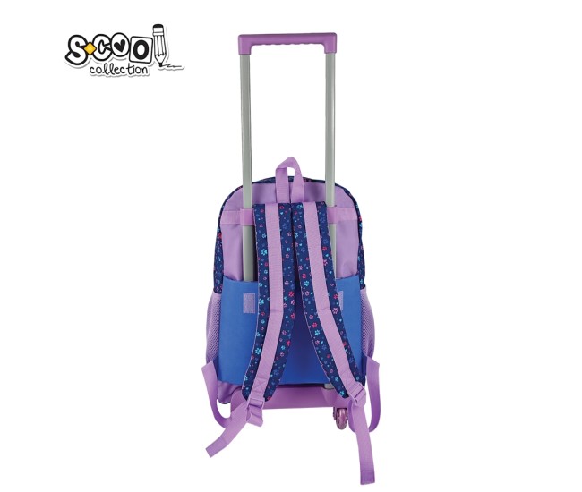 Ghiozdan trolley MEOW, 45x32x16.5 cm - S-COOL