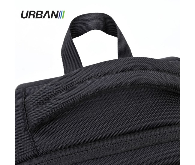 Ghiozdan compartiment laptop, URBAN BLACK, 44x31x13 cm - OFFISHOP Ghiozdan compartiment laptop, URBAN BLACK, 44x31x13 cm - OFFISHOP