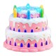 Baloane de sapun, cu baterii, Tort Baloane de sapun, cu baterii, Tort
