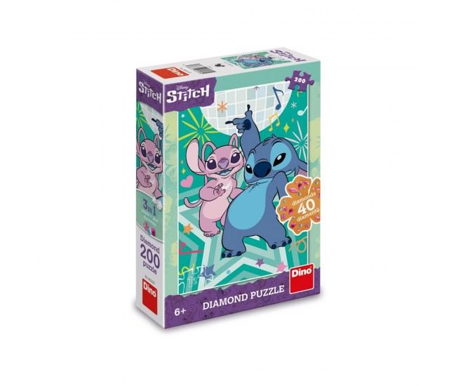 Puzzle Stitch, 200 piese - DINO TOYS Puzzle Stitch, 200 piese - DINO TOYS