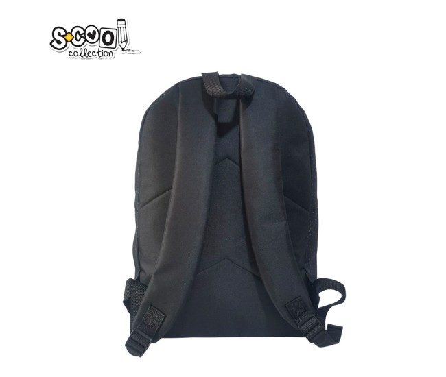 Ghiozdan CLASSIC, BLACK, 43x30x16 cm - S-COOL Ghiozdan CLASSIC, BLACK, 43x30x16 cm - S-COOL