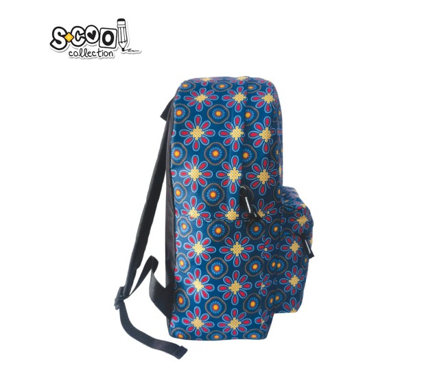 Ghiozdan CLASSIC, PATTERNS, 43x30x16 cm - S-COOL Ghiozdan CLASSIC, PATTERNS, 43x30x16 cm - S-COOL