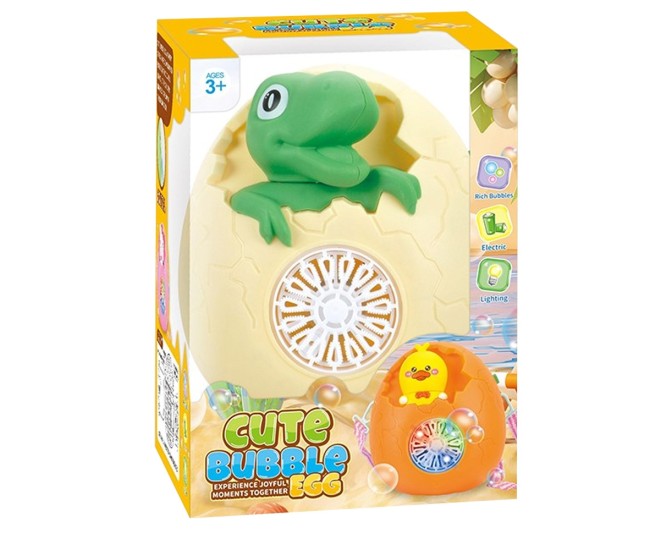 Baloane de sapun, cu baterii, Ou cu animal Baloane de sapun, cu baterii, Ou cu animal