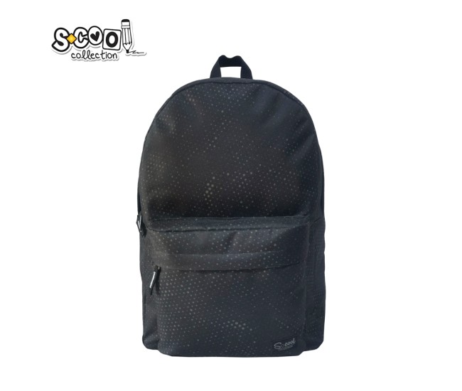 Ghiozdan CLASSIC, BLACK, 43x30x16 cm - S-COOL Ghiozdan CLASSIC, BLACK, 43x30x16 cm - S-COOL