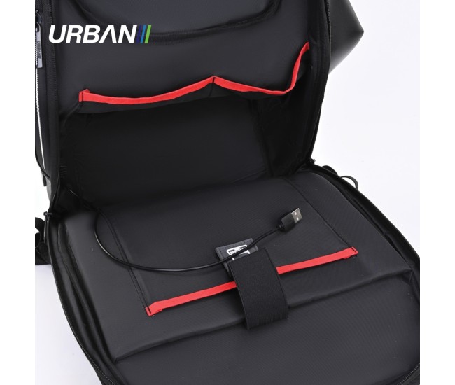 Ghiozdan compartiment laptop, URBAN BULLET, 46x35x15 cm - OFFISHOP Ghiozdan compartiment laptop, URBAN BULLET, 46x35x15 cm - OFFISHOP
