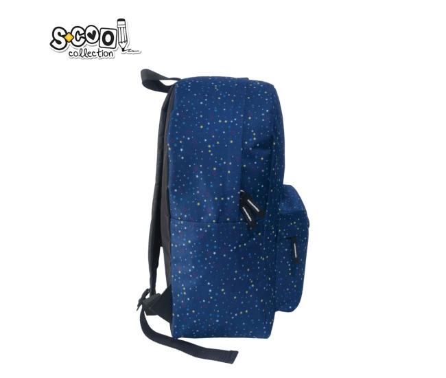 Ghiozdan CLASSIC, NIGHT SKY, 43x30x16 cm - S-COOL Ghiozdan CLASSIC, NIGHT SKY, 43x30x16 cm - S-COOL