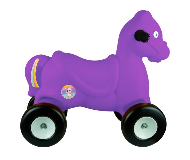 Calut cu roti, mov - ROBENTOYS Calut cu roti, mov - ROBENTOYS