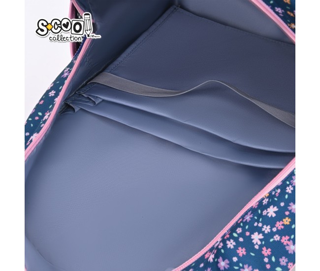 Ghiozdan 3D ergonomic PINK HEART, 42x30x22 cm - S-COOL Ghiozdan 3D ergonomic PINK HEART, 42x30x22 cm - S-COOL
