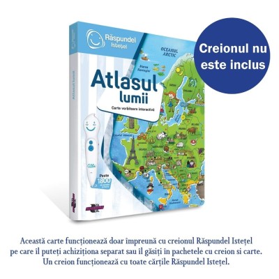 Raspundel Istetel, Carte - Atlasul Lumii, ALBI - BLACKFIRE