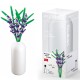 Set de Constructie Flowers, 258 piese, Lavanda - Sluban Set de Constructie Flowers, 258 piese, Lavanda - Sluban