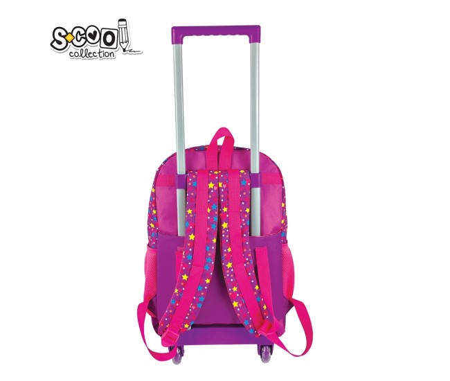 Ghiozdan trolley UNICORN, 45x32x16.5 cm - S-COOL Ghiozdan trolley UNICORN, 45x32x16.5 cm - S-COOL