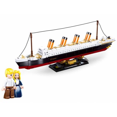 Set de constructie, 481 piese, Titanic - Sluban