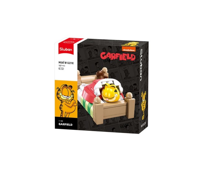 Set de constructie, 6 modele/display, Garfield - Sluban Set de constructie, 6 modele/display, Garfield - Sluban