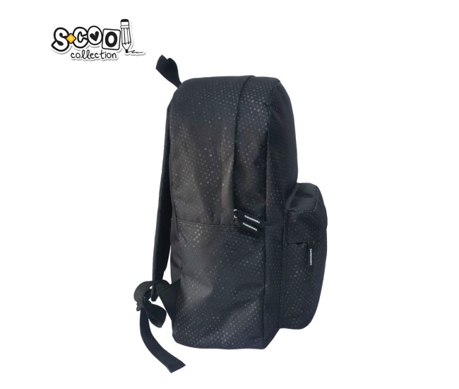 Ghiozdan CLASSIC, BLACK, 43x30x16 cm - S-COOL Ghiozdan CLASSIC, BLACK, 43x30x16 cm - S-COOL