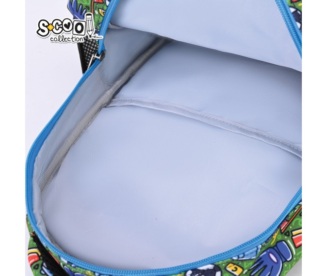 Ghiozdan gradinita GOAL, 34x23x14 cm - S-COOL Ghiozdan gradinita GOAL, 34x23x14 cm - S-COOL