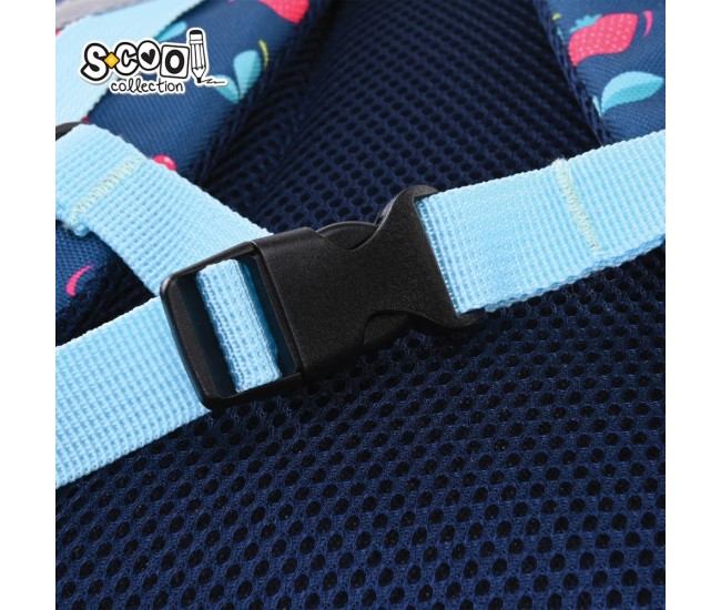 Ghiozdan 3D ergonomic BERRY GOOD, 42x30x22 cm - S-COOL Ghiozdan 3D ergonomic BERRY GOOD, 42x30x22 cm - S-COOL
