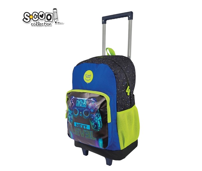 Ghiozdan trolley NEXT LEVEL, 45x32x16.5 cm - S-COOL