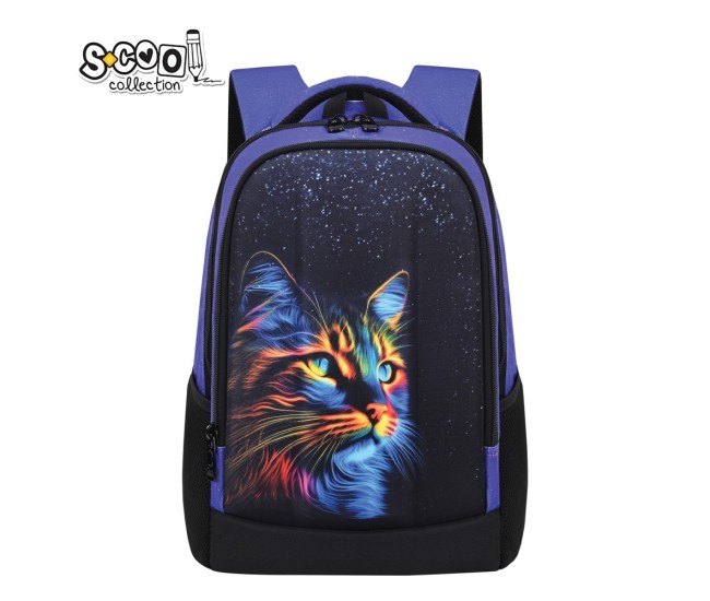 Ghiozdan ergonomic CAT, 40x29x14 cm - S-COOL Ghiozdan ergonomic CAT, 40x29x14 cm - S-COOL