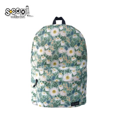 Ghiozdan CLASSIC, FLOWERS, 43x30x16 cm - S-COOL
