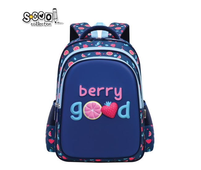 Ghiozdan 3D ergonomic BERRY GOOD, 42x30x22 cm - S-COOL Ghiozdan 3D ergonomic BERRY GOOD, 42x30x22 cm - S-COOL