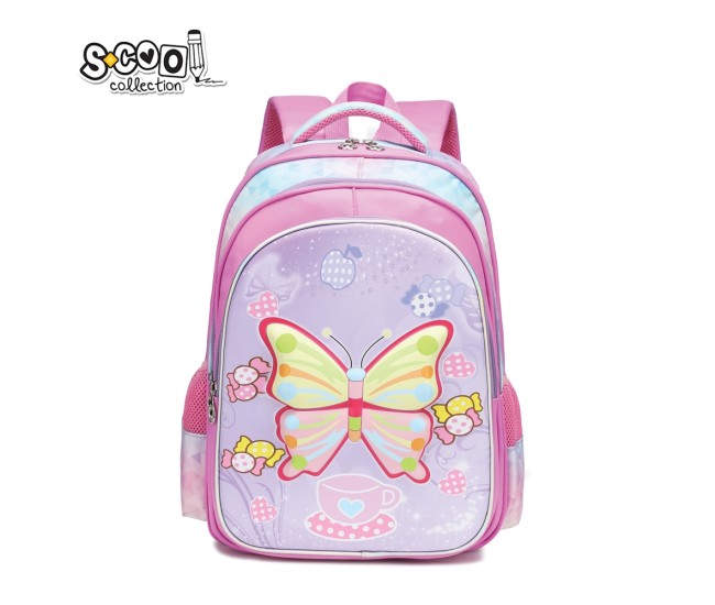 Ghiozdan 3D BUTTERFLY, 41x31x24 cm - S-COOL Ghiozdan 3D BUTTERFLY, 41x31x24 cm - S-COOL