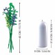 Set de Constructie Flowers, 222 piese, Rocket Larkspur - Sluban Set de Constructie Flowers, 222 piese, Rocket Larkspur - Sluban