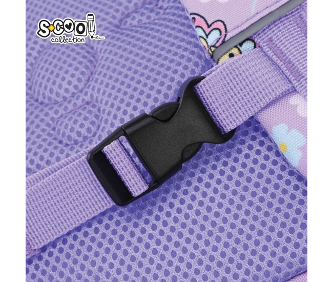 Ghiozdan gradinita LITTLE BUTTERFLY, 30x24x9 cm - S-COOL Ghiozdan gradinita LITTLE BUTTERFLY, 30x24x9 cm - S-COOL