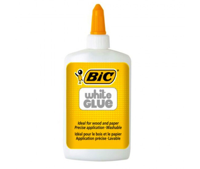 Lipici alb 118 ml 8/cutie - BIC Lipici alb 118 ml 8/cutie - BIC