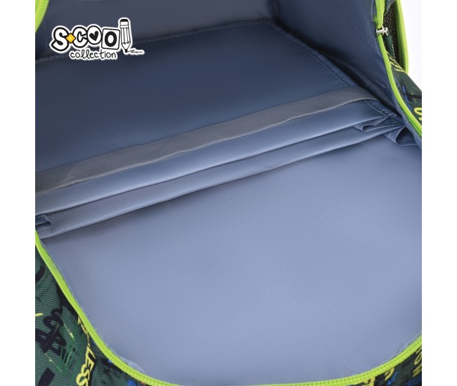 Ghiozdan 3D ergonomic FEARLESS, 43x30x22 cm - S-COOL Ghiozdan 3D ergonomic FEARLESS, 43x30x22 cm - S-COOL