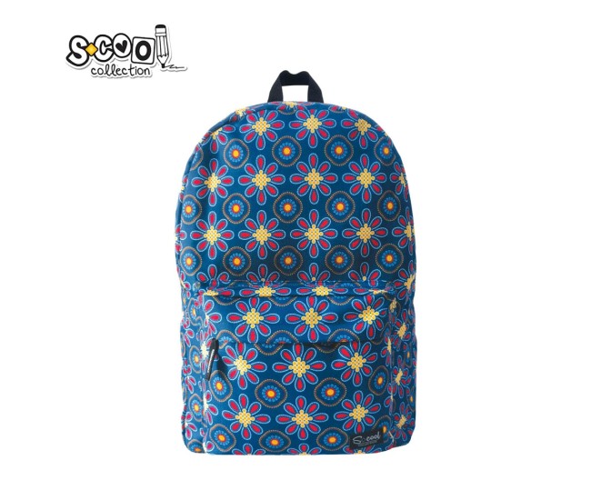Ghiozdan CLASSIC, PATTERNS, 43x30x16 cm - S-COOL Ghiozdan CLASSIC, PATTERNS, 43x30x16 cm - S-COOL