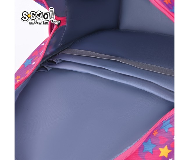Ghiozdan 3D ergonomic UNICORN, 42x30x22 cm - S-COOL Ghiozdan 3D ergonomic UNICORN, 42x30x22 cm - S-COOL