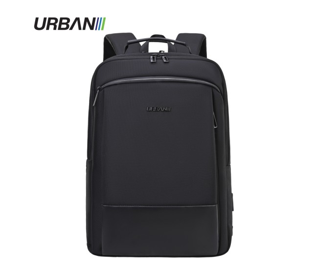 Ghiozdan compartiment laptop, URBAN BLACK, 43x29x12 cm - OFFISHOP Ghiozdan compartiment laptop, URBAN BLACK, 43x29x12 cm - OFFISHOP