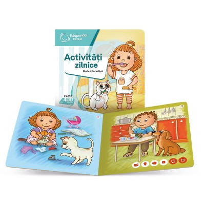 Raspundel Istetel, Carte - Activitati zilnice, ALBI - BLACKFIRE