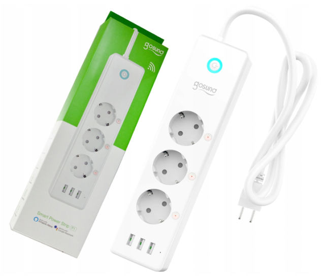 Prelungitor Smart Gosund P1 Plus, Wifi, 15W. 3A Prelungitor Smart Gosund P1 Plus, Wifi, 15W. 3A